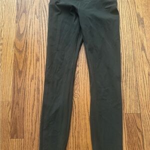 lululemon athletica Dark Green Leggings